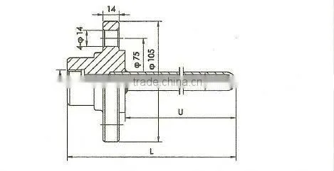Welding Termocouple thermowell