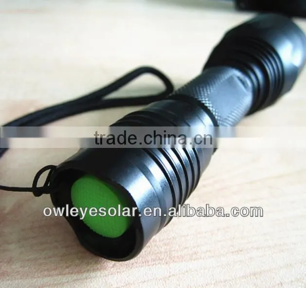 Strong light torch/ rechargeable LED flashlight/police led torch flashlight