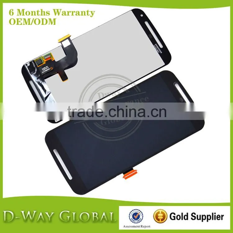 New Product 2015 for Motorola Moto G2 XT1063 XT1068 XT1069 LCD with Digitizer Assembly