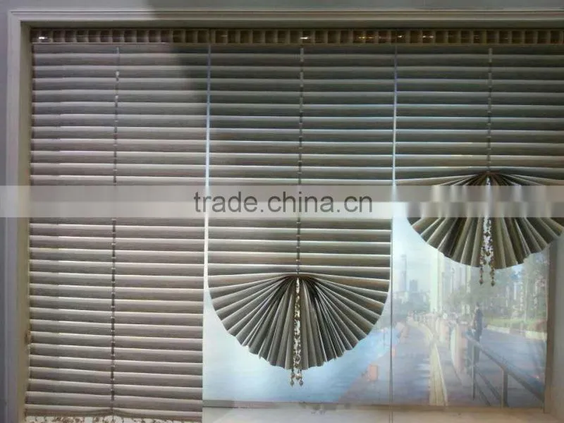 Plain fabric roman blind and fabric