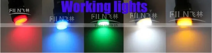 FILN 16mm diameter 25pcs per box Green 24V used traffic signal lights
