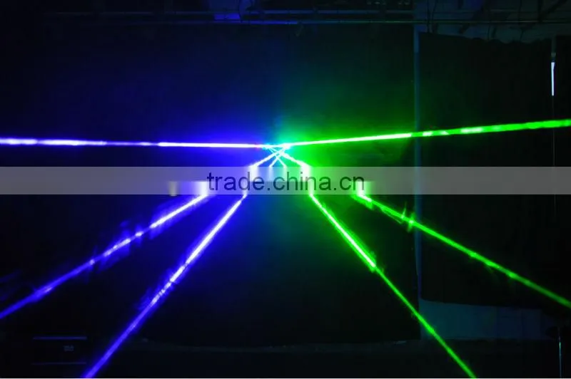 Professional double tunnel fat beam DJ laser lighting equipment show for sale