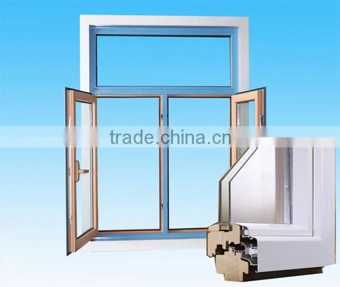 Wood finished sliding doors windows extrusion profiles,extruded aluminum profiles prices