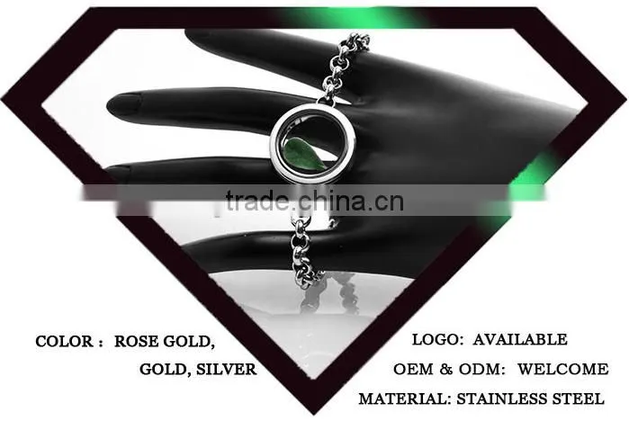 2016 Woman Stainless Steel Bracelet Lockets for Women