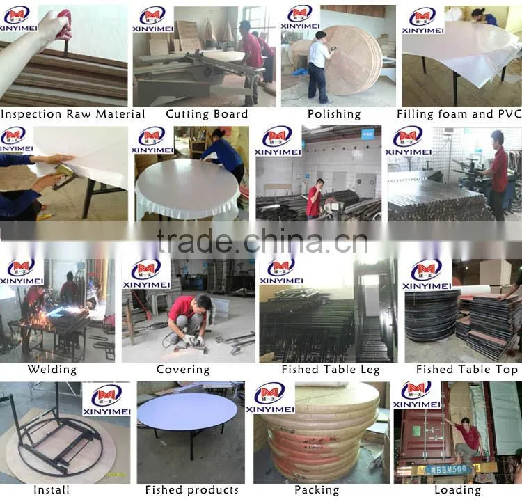 Modern Desigh Metal Space Saving RoundTable