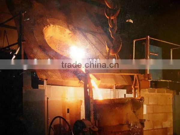 Small electric ingot melting furnace for copper , aluminum, iron , steel