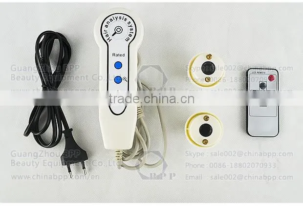 2015Newest products boxy skin & hair analyser for sebum test