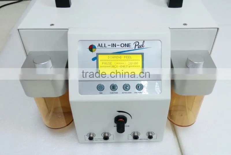 Multifunctional 4 in 1 Crystal diamond dermabrasion jet peel beauty machine water oxygen