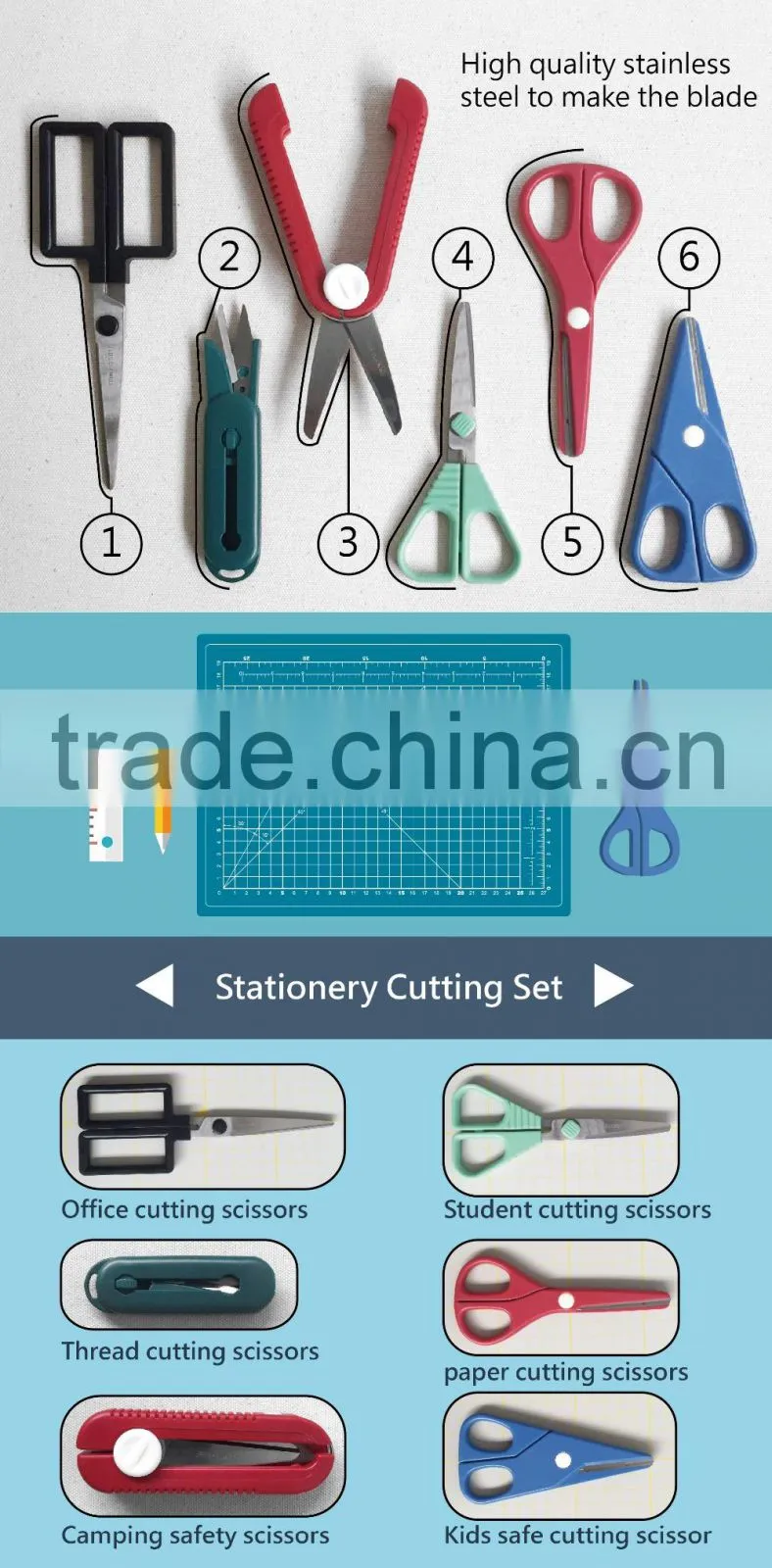 German Sharpener Industry Electric Ceramic Scissor