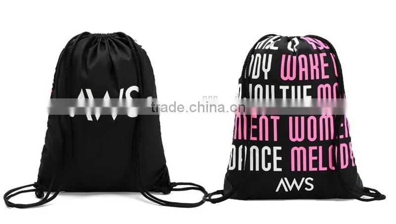 Customized big size 36*48cm 420D oxford promotion drawstring bag