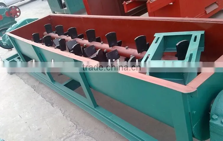 35m3/h double shaft mixer for construction