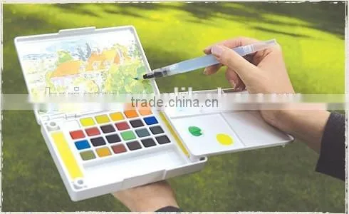 free sample art painting water pens brush