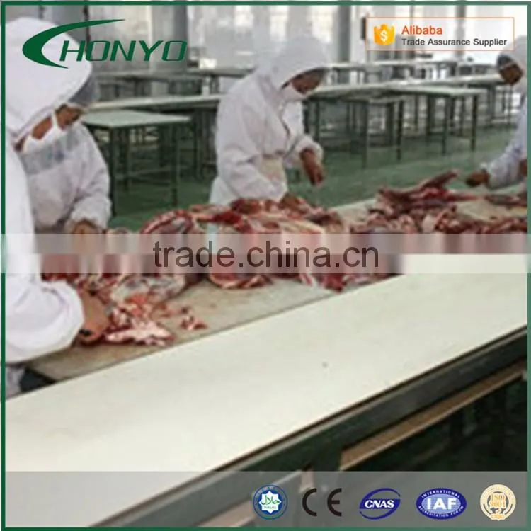 HALAL Automatic Sheep Conveying System Slaughtering Machine Of Sheep abattoir equipment