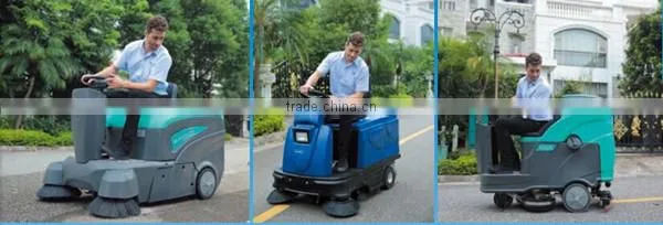 Ride-on scrubber dryer Floor Sweeper , carpet sweeper and Floor Sweeper