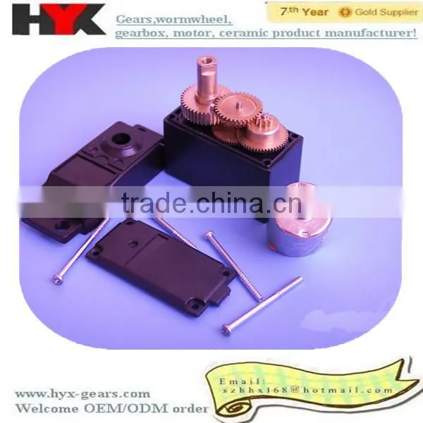 shenzhen OEM plastic gear servo