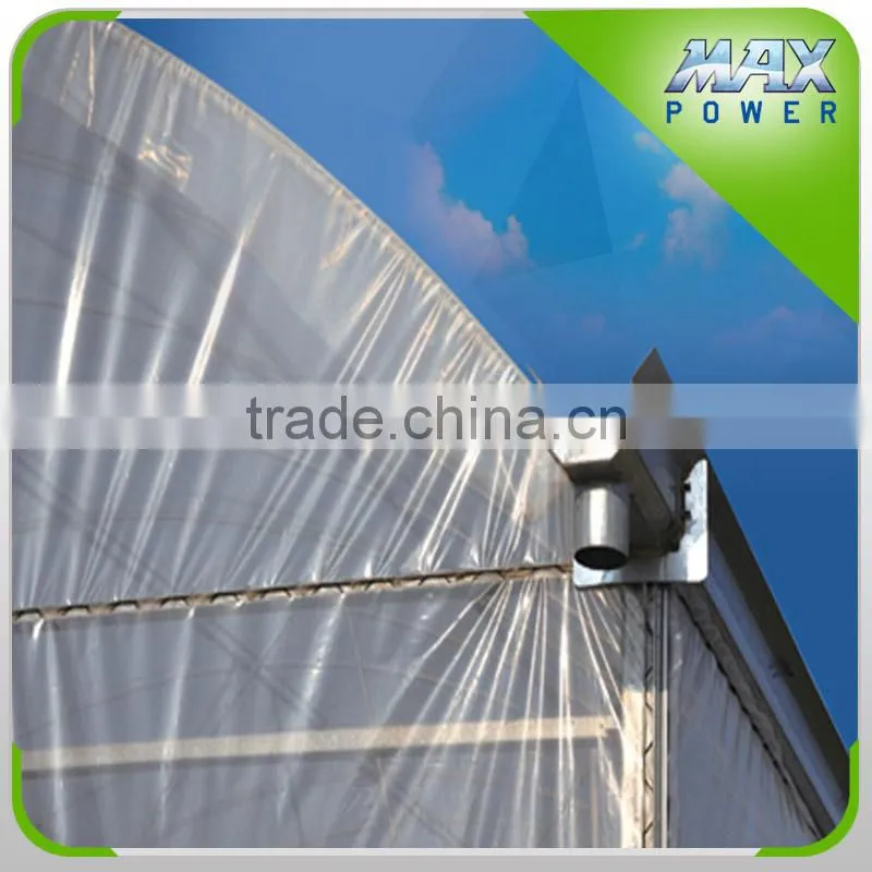Multi-Span Greenhouse rain water gutter
