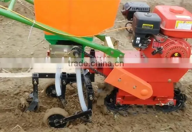 2016 hot sale multi-function 2 rows manual bean seeder