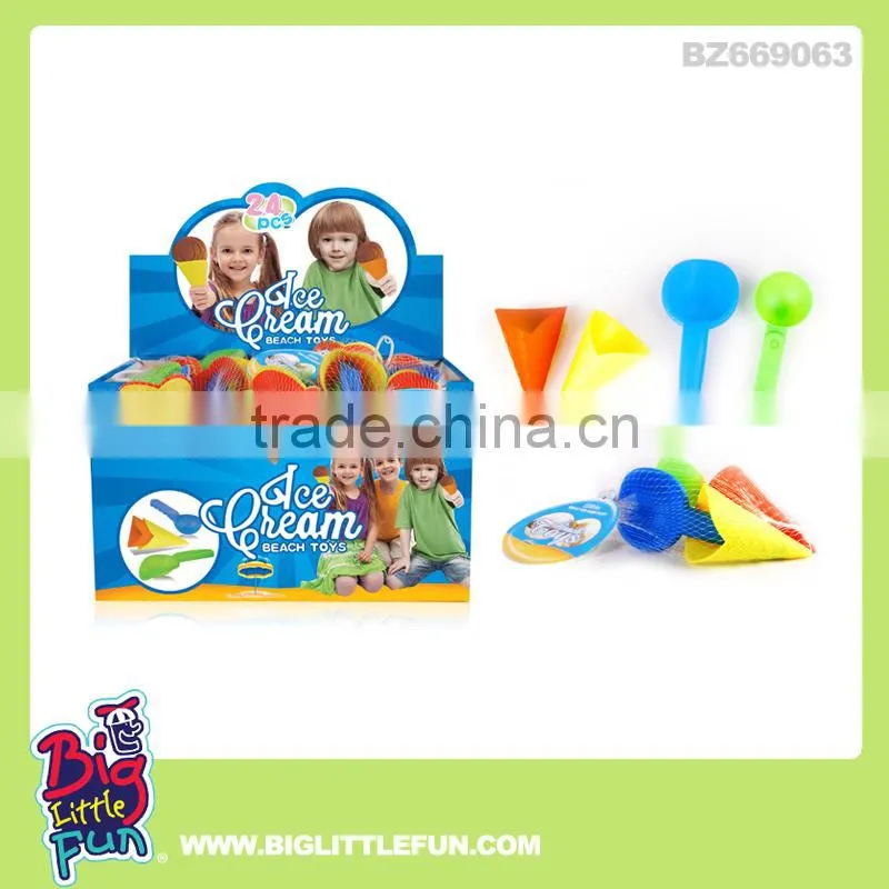 Summer ice Cream shape sand beach toys
