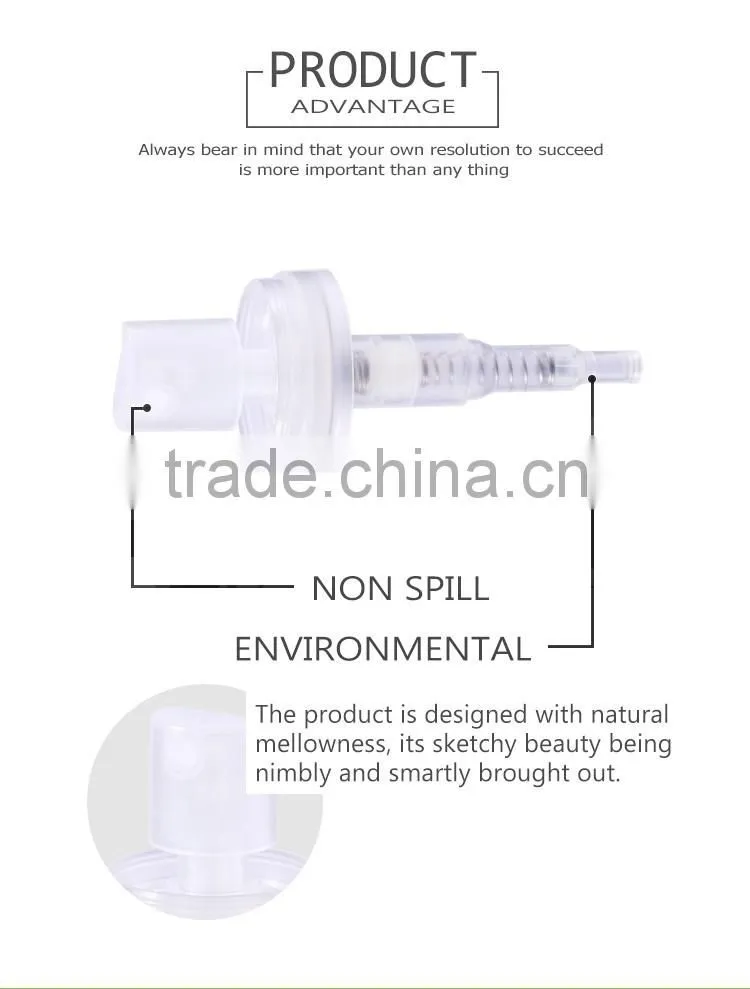 high good quality plastic mist sprayer pump 30/400