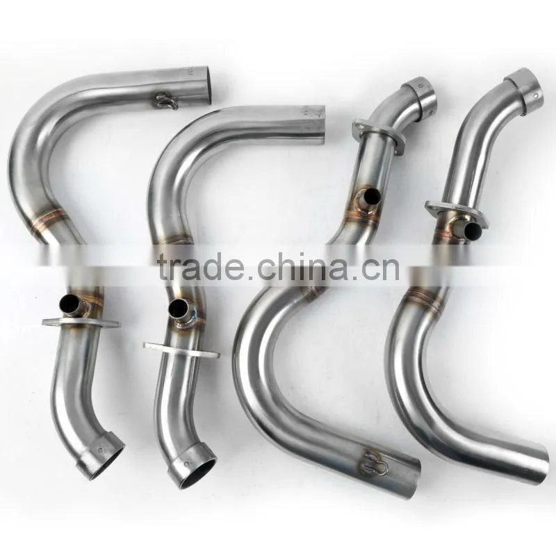 For Yamaha YZF R1 2002-2003 Motorcycle Exhaust Pipe LASER WORKS downpipes (option for Duo-Tech / Hotcam slip-on)