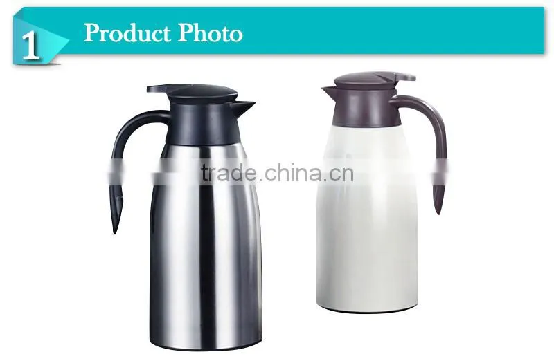 Elegant s/s vacuum water jug cooler thermal keep hot drinking water jug(JSAA)