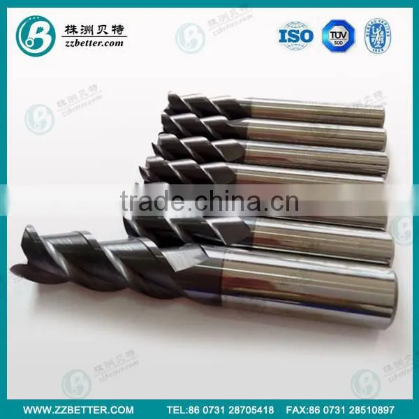 square ended milling cutter