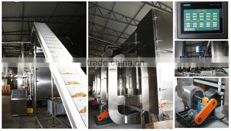 Stevia Multiple layer continuous type mesh belt dryer