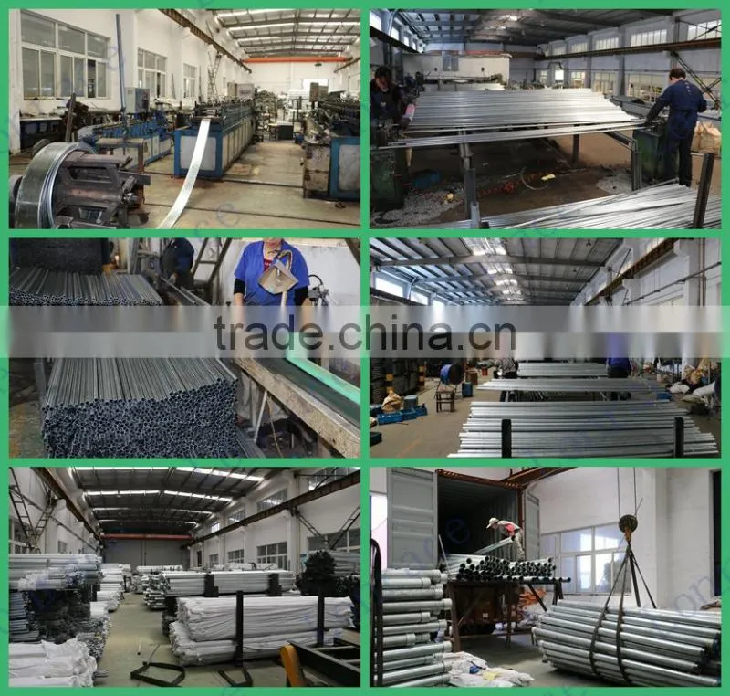 Electricity Network Construction Emt Pipe , Galvanized Emt Conduit Pipe