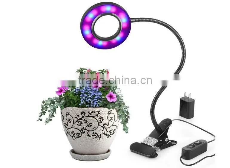 High quality 10W led clip grow light hydroponict are hot-selling for factory buttom price in 2017