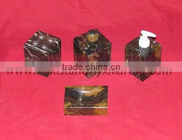 UNIQUE MARBLE BATHROOM ACCESSORIES