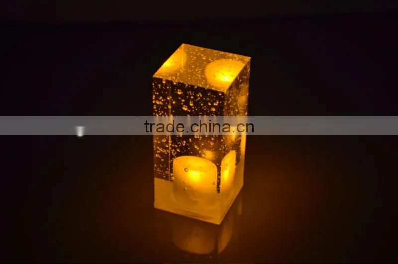 Transparent rechargeable Table Lamp