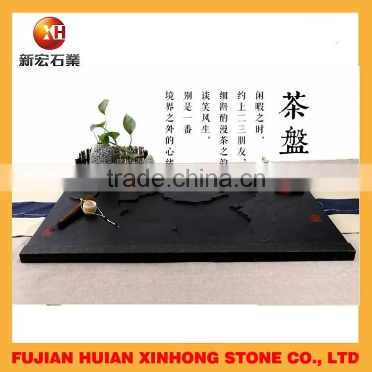 customized big size hotel gongfu tea tray