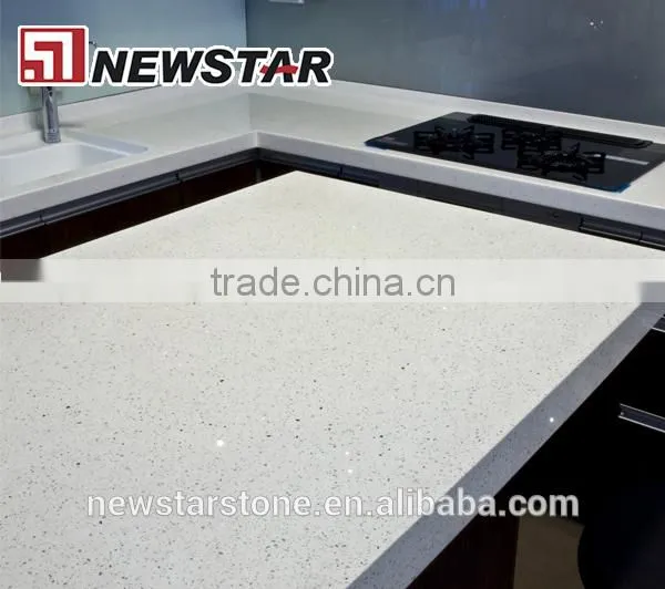 Resin Composite Synthetic Quartz Stone Vanity Top