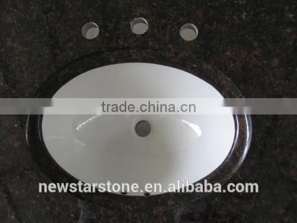 cheap tan brown granite bathroom vanity tops