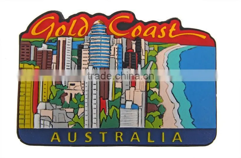 Custom Design Souvenir Soft pvc magnet
