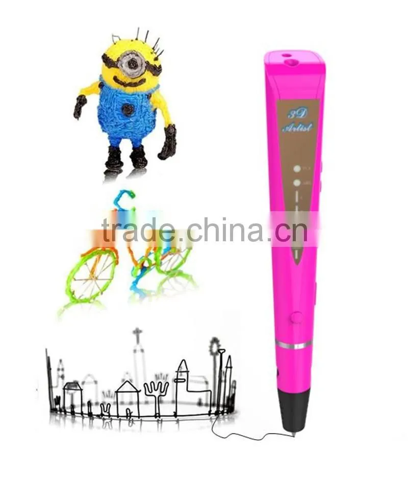 Factory 3D Printer pen for kids 3D printing 2016 3D PEN certification drawing 3D printer pen