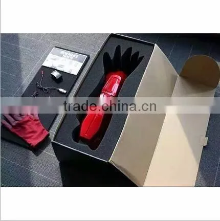 New arrival cool ironman arm 1:1 wearable MK7 Flashing Light Arm gloves,Cosplay Costume Remote Control Gloves With LED Light