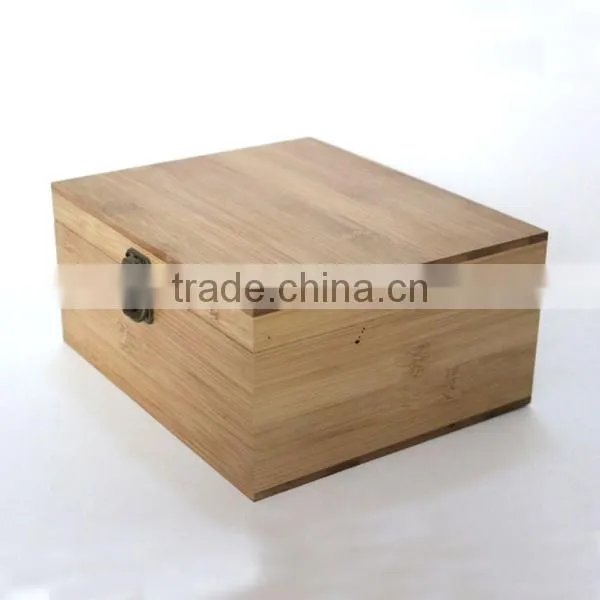 New design bamoo gift box ,essential oil storage box fits 30 bottles