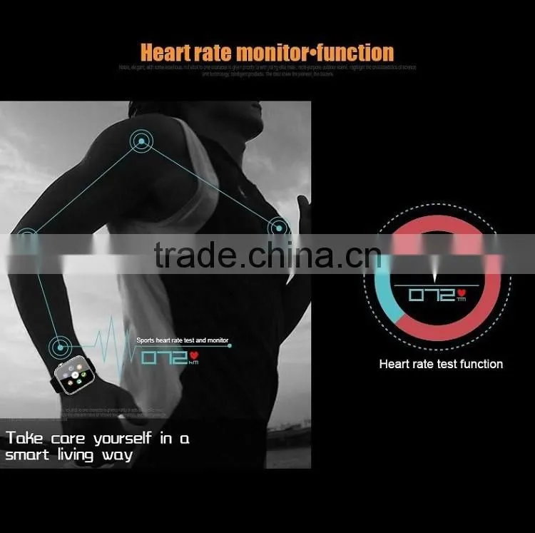 2015 new innovate hot sale A9 bluetooth smart watch for apple andriod phone