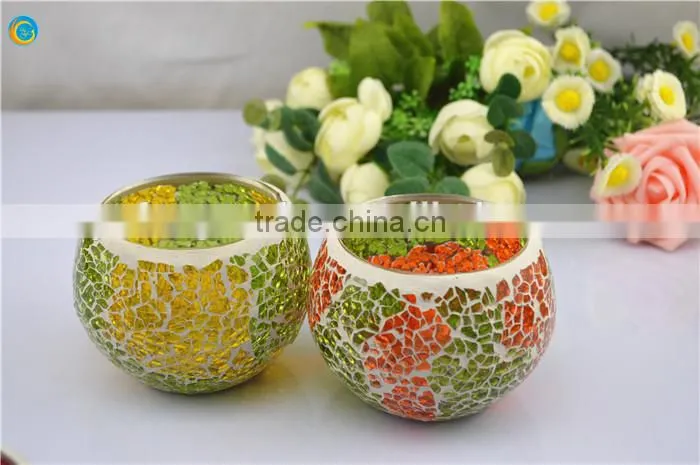 Bowl Candle Holder For Christmas Decoration