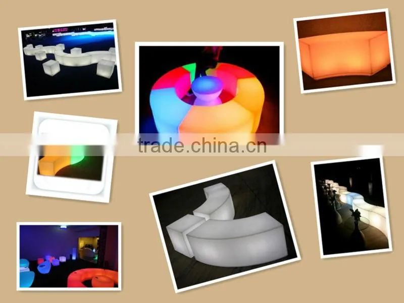 light up chair/lighted stool bar chair