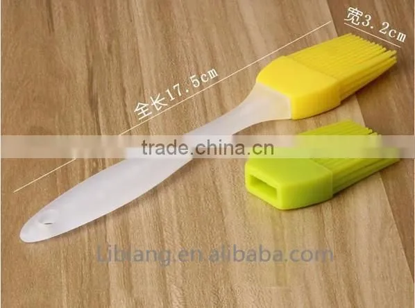 Colorful cooking silicon oil brush