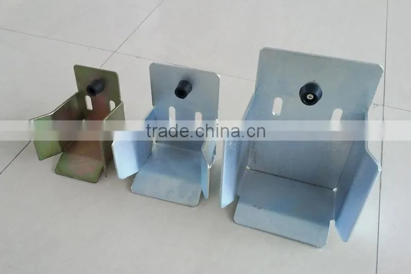sliding gate stopper and gate meeting point