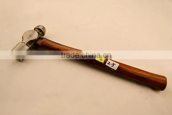 ball pein hammer with wooden handle