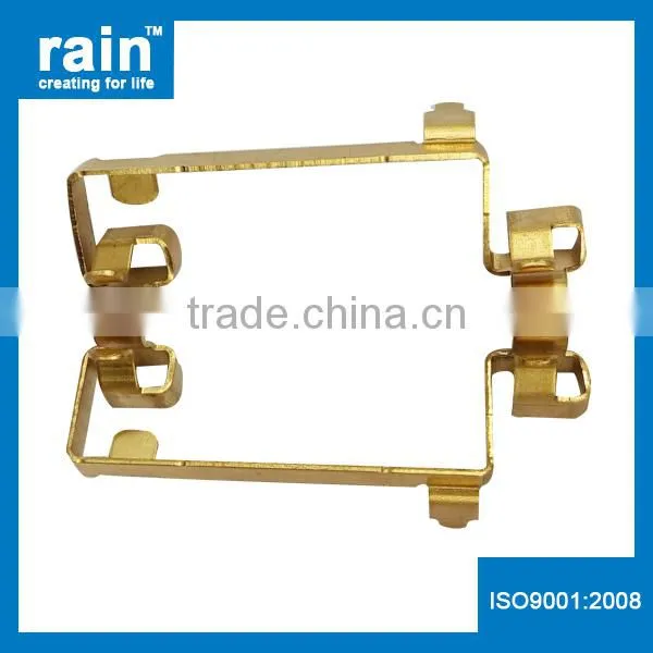 Copper H65 stamping metal connector made in Dongguan