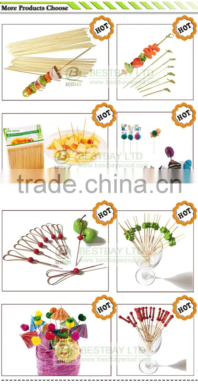 Two point bamboo toothpick