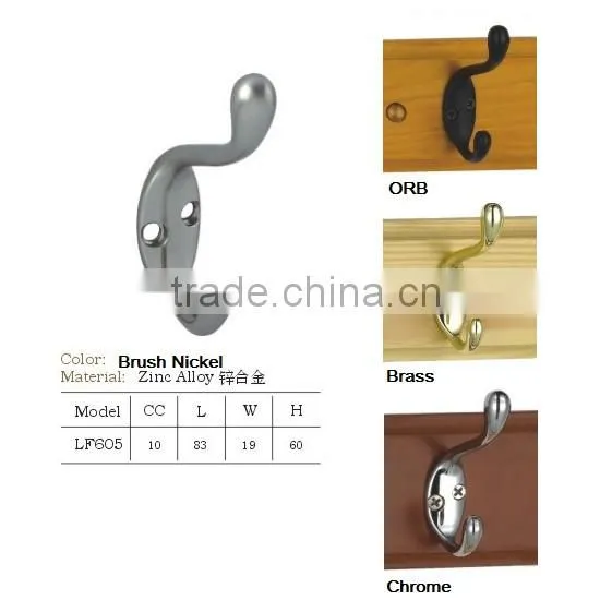 stainless steel zinc alloy bathroom cabinet kitchen handle hook
