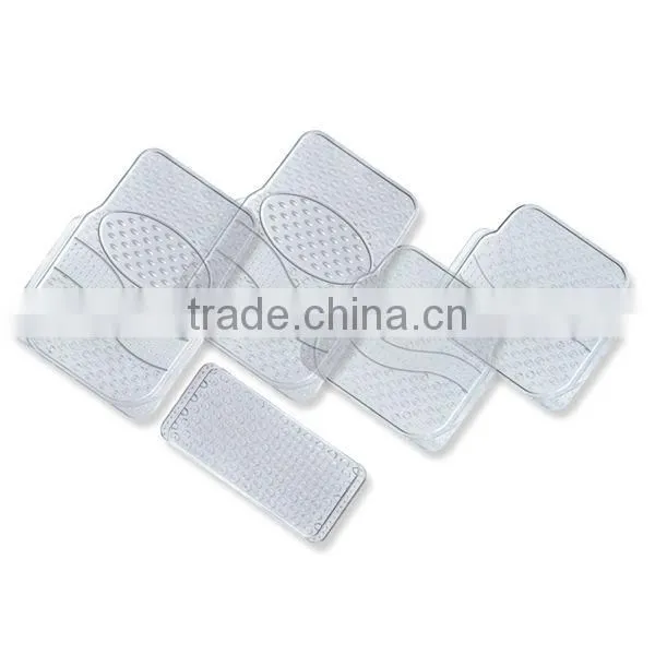 5PCS/Set Transparent PVC Car Floor Mat