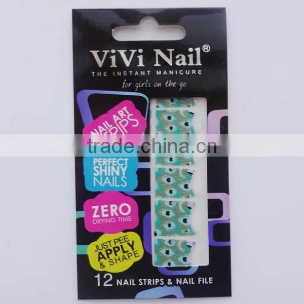 Vivi Nail Art Decal Sticker Patch Nail Polish Patch Nail Polish Strip Wrap