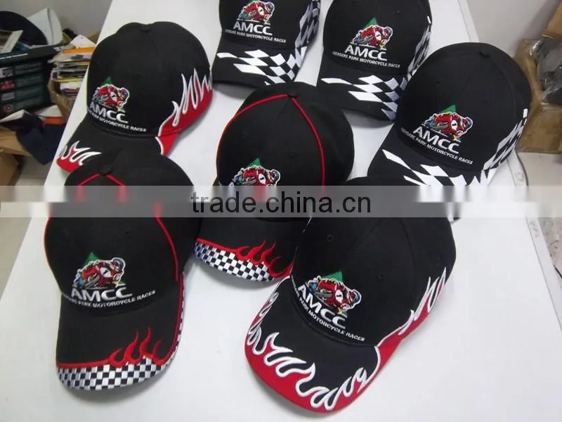 wholesale embroidery sport hat and custom 6 panels sport cap